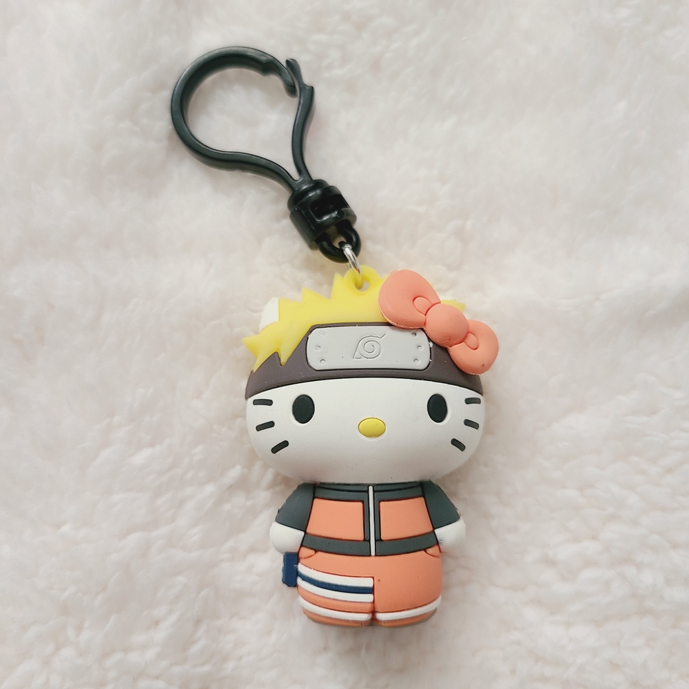 Hello Kitty Naruto Keychain